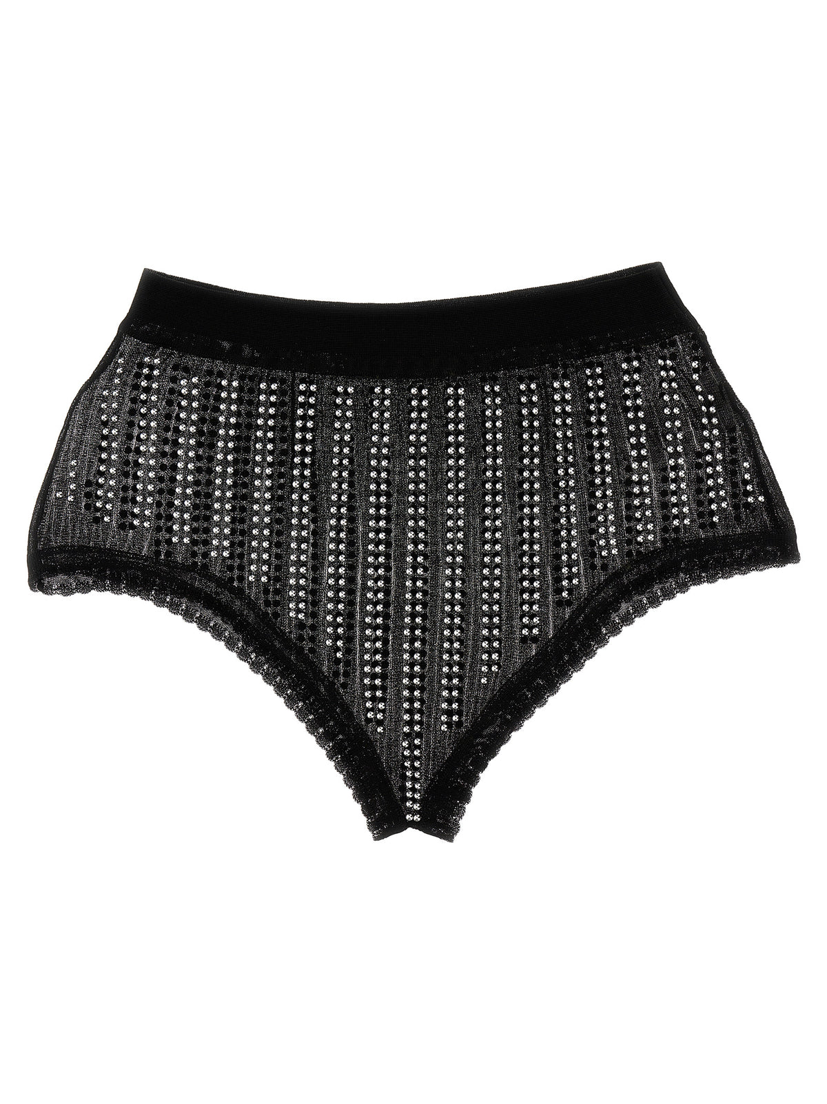 Calzoncillos de poliamida negra Paco Rabanne