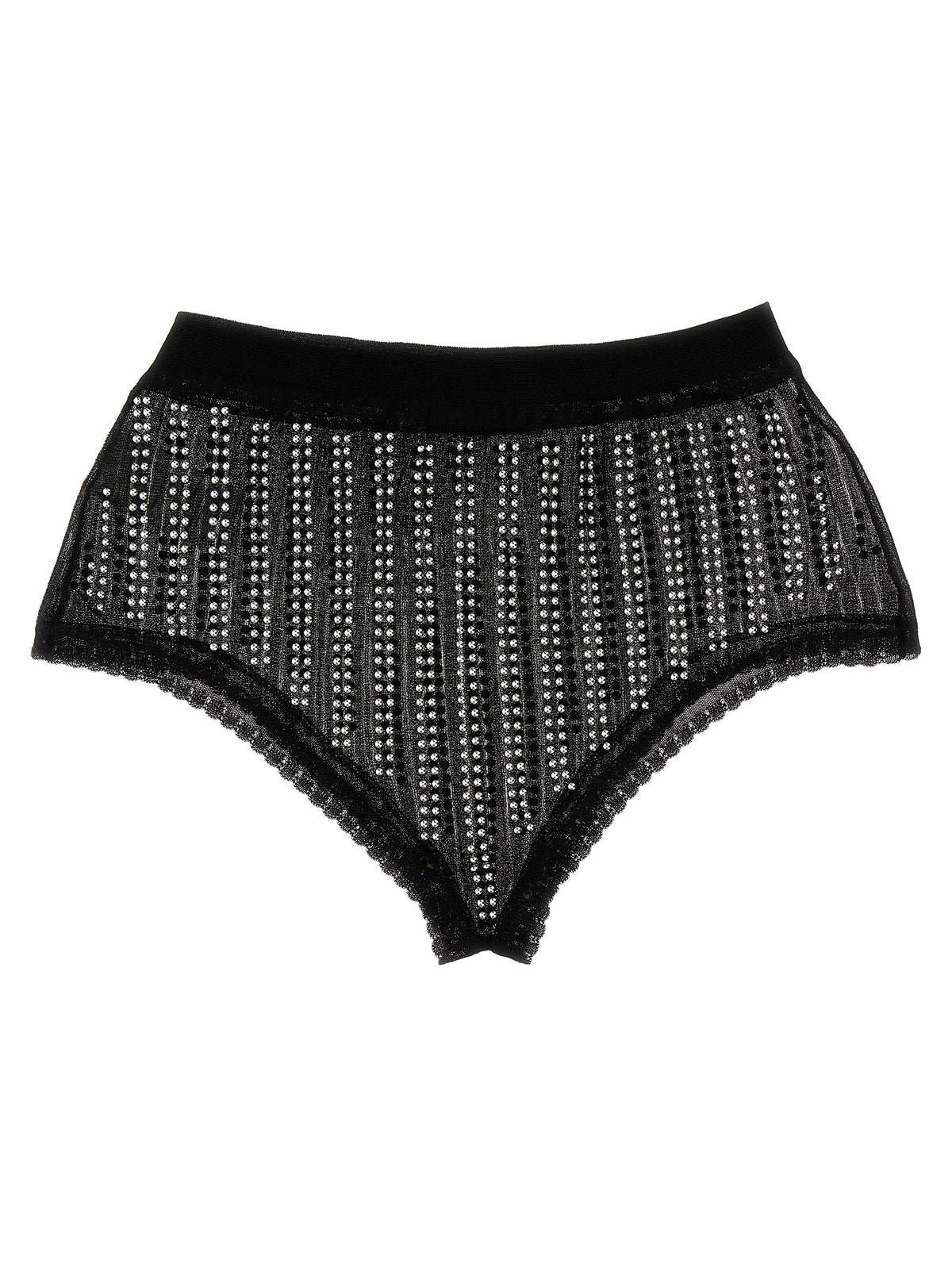 Calzoncillos de poliamida negra Paco Rabanne