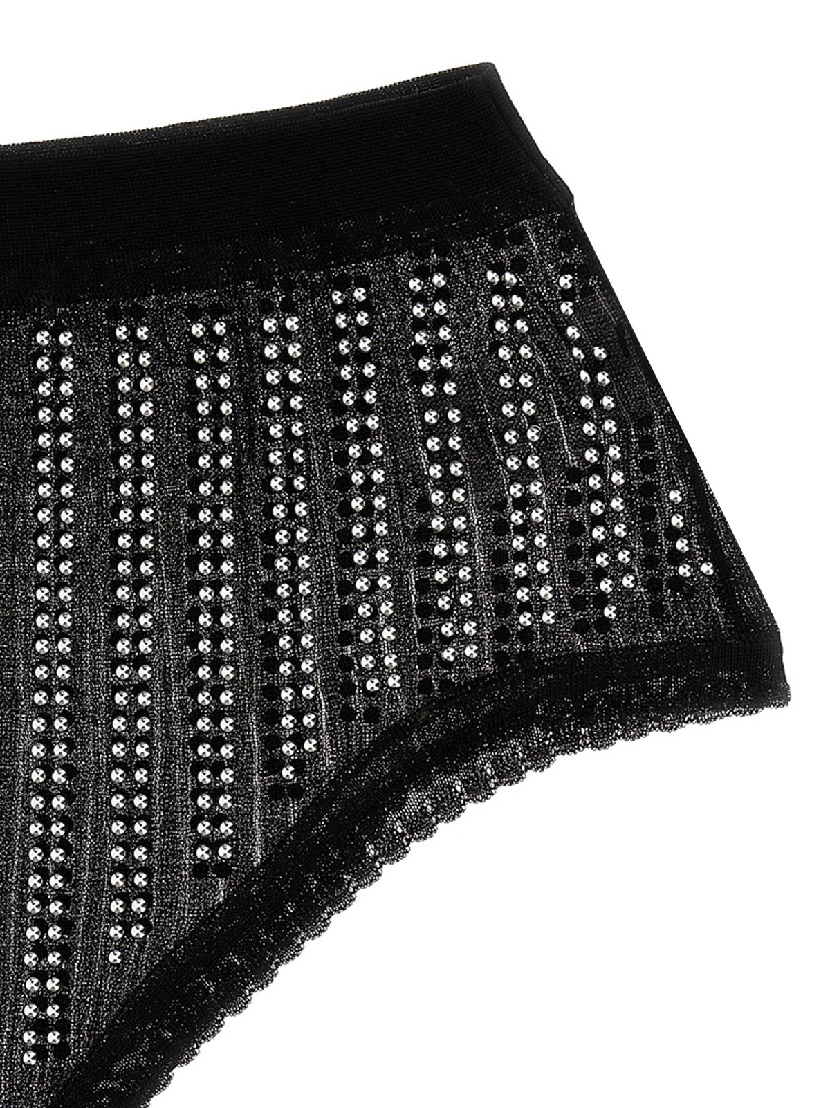 Calzoncillos de poliamida negra Paco Rabanne