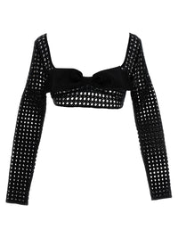Giambattista Valli Black Polyester Blouse