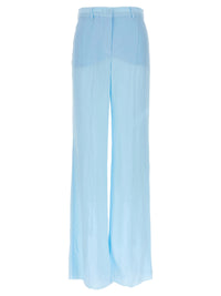 Sportmax Blue Viscose Casual Pants
