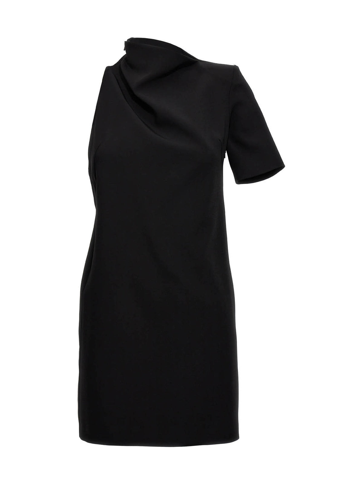 Sportmax Black Viscose Short Dress