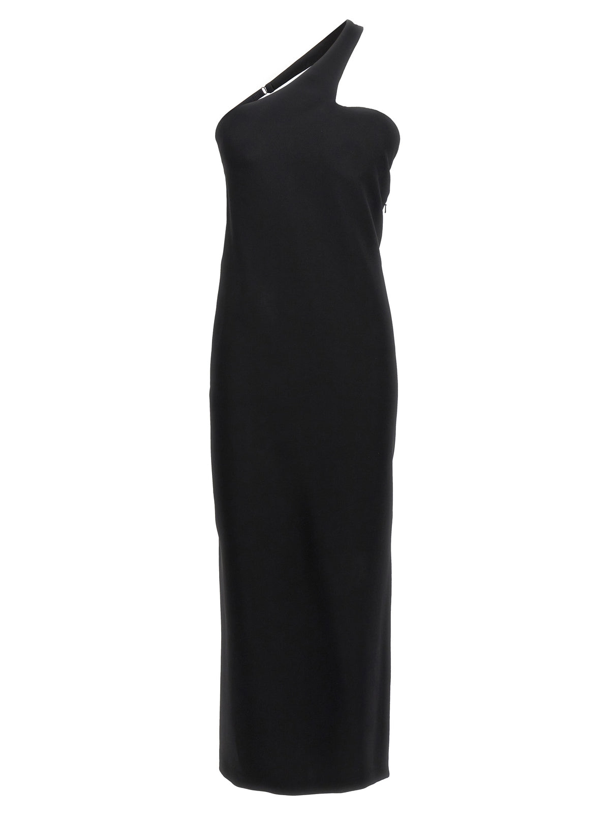 Sportmax Black Viscose Long Dress