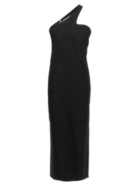 Sportmax Black Viscose Long Dress