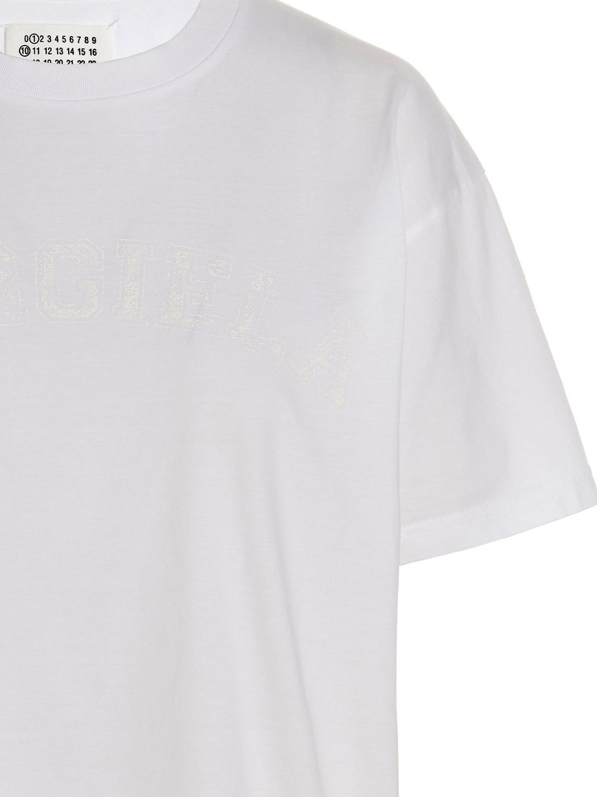 Camiseta Maison Margiela de algodón blanco