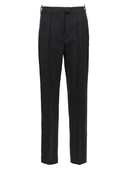 Nensi Dojaka Black Virgin Wool Dress Pants