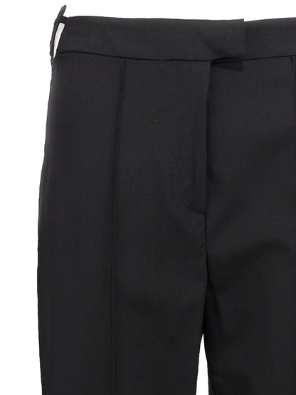 Nensi Dojaka Black Virgin Wool Dress Pants