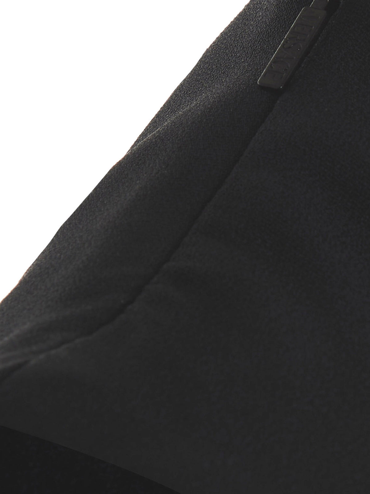 Abito midi Versace in acetato nero