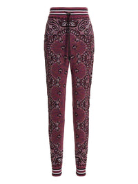 Amiri Purple Cotton Joggers (Workout Pants)