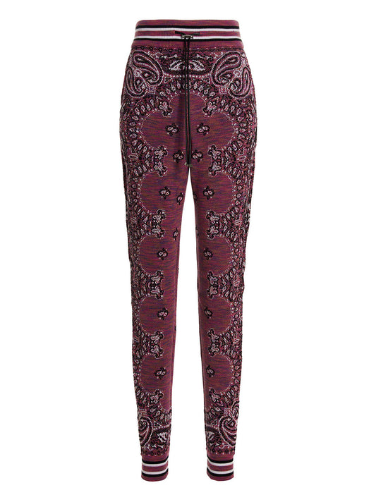 Joggers (pantaloni da allenamento) in cotone viola Amiri