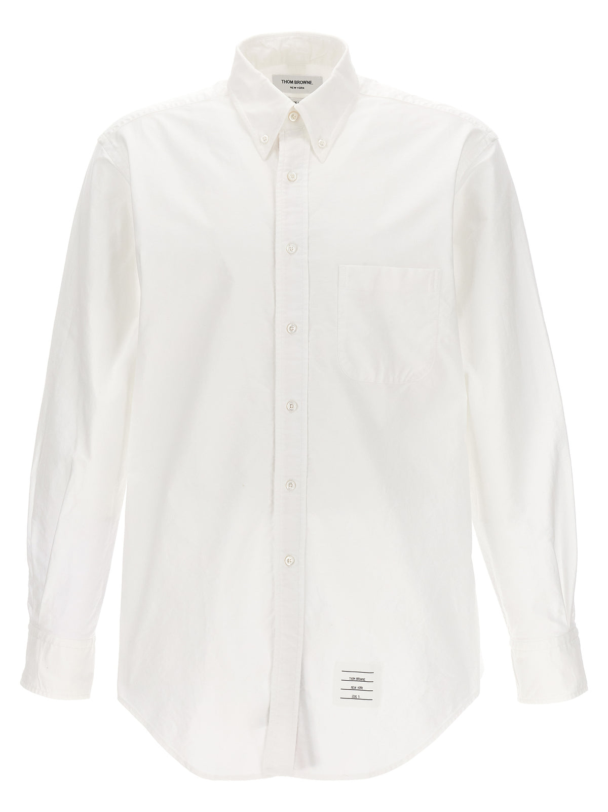 Camicetta bianca in cotone Thom Browne