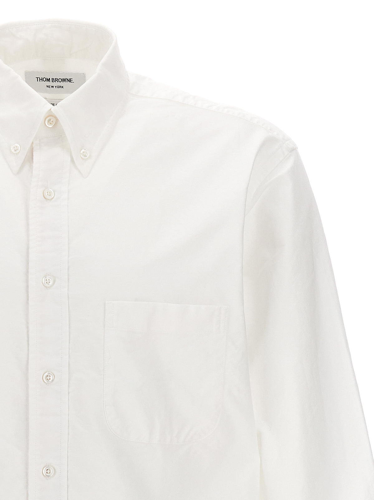 Camicetta bianca in cotone Thom Browne