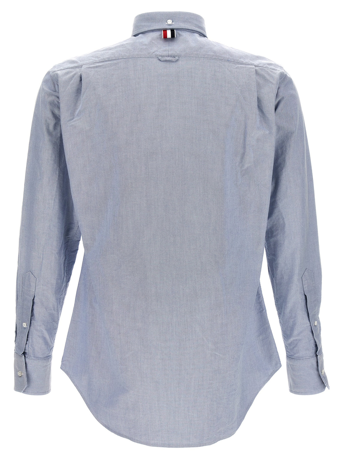 Camicetta in cotone blu Thom Browne