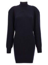 Stella McCartney Blue Wool Midi Dress