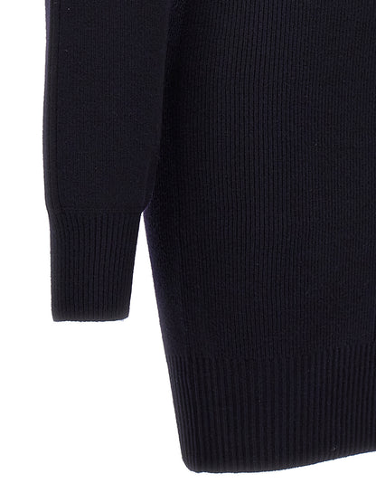 Stella McCartney Blue Wool Midi Dress