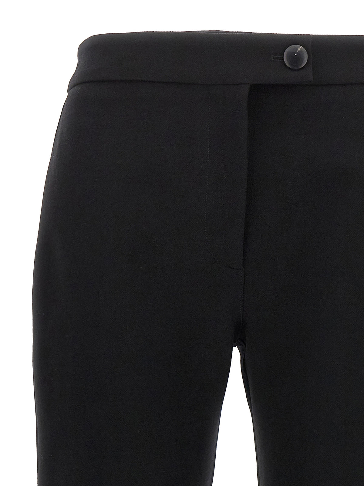 Ferragamo svarta skinny byxor i elastan