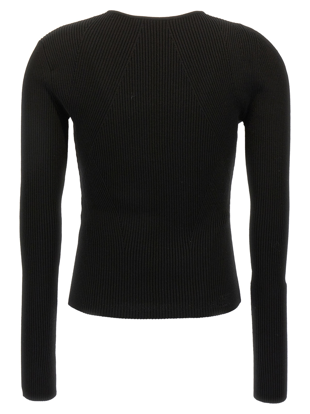 Alexander McQueen Schwarze Wollstrickjacke