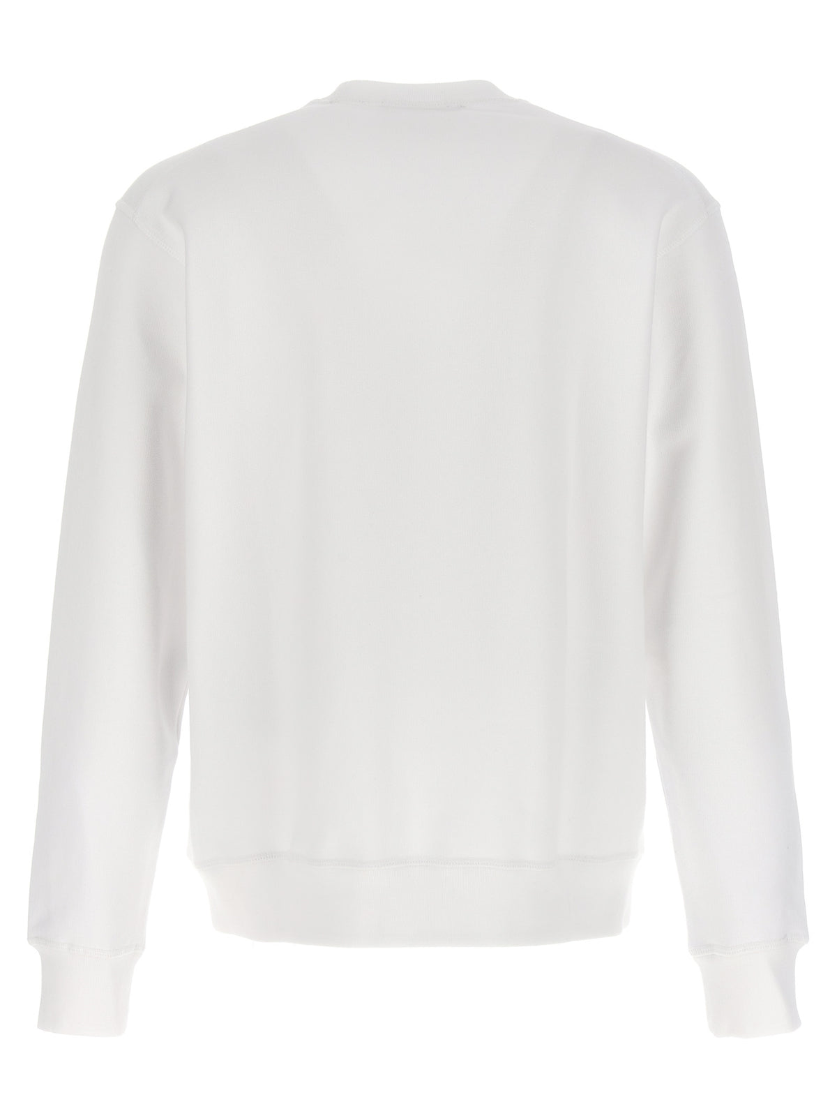 Dsquared² vit sweatshirt i bomull