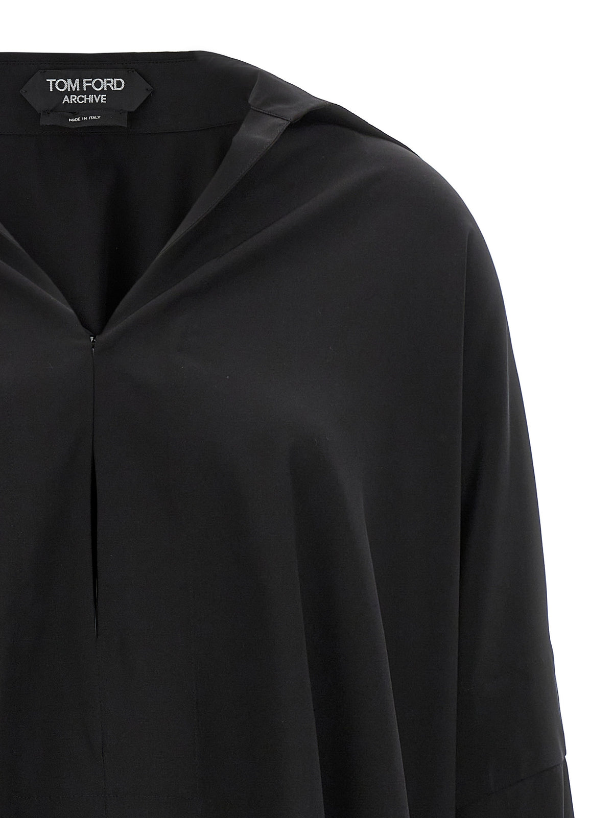 Tom Ford Bluse aus schwarzer Seide