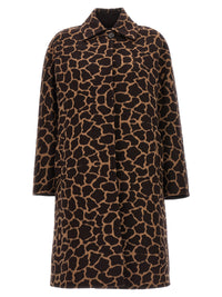 Max Mara Brown Virgin Wool Coat