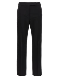 Max Mara Black Virgin Wool Dress Pants