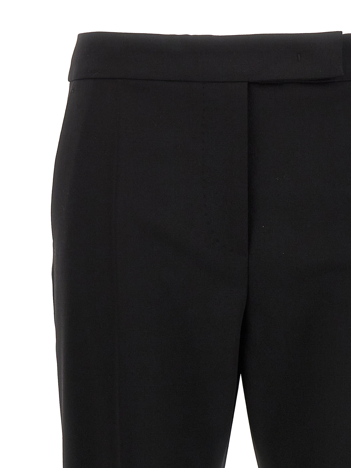 Max Mara Schwarze Hose aus Schurwolle