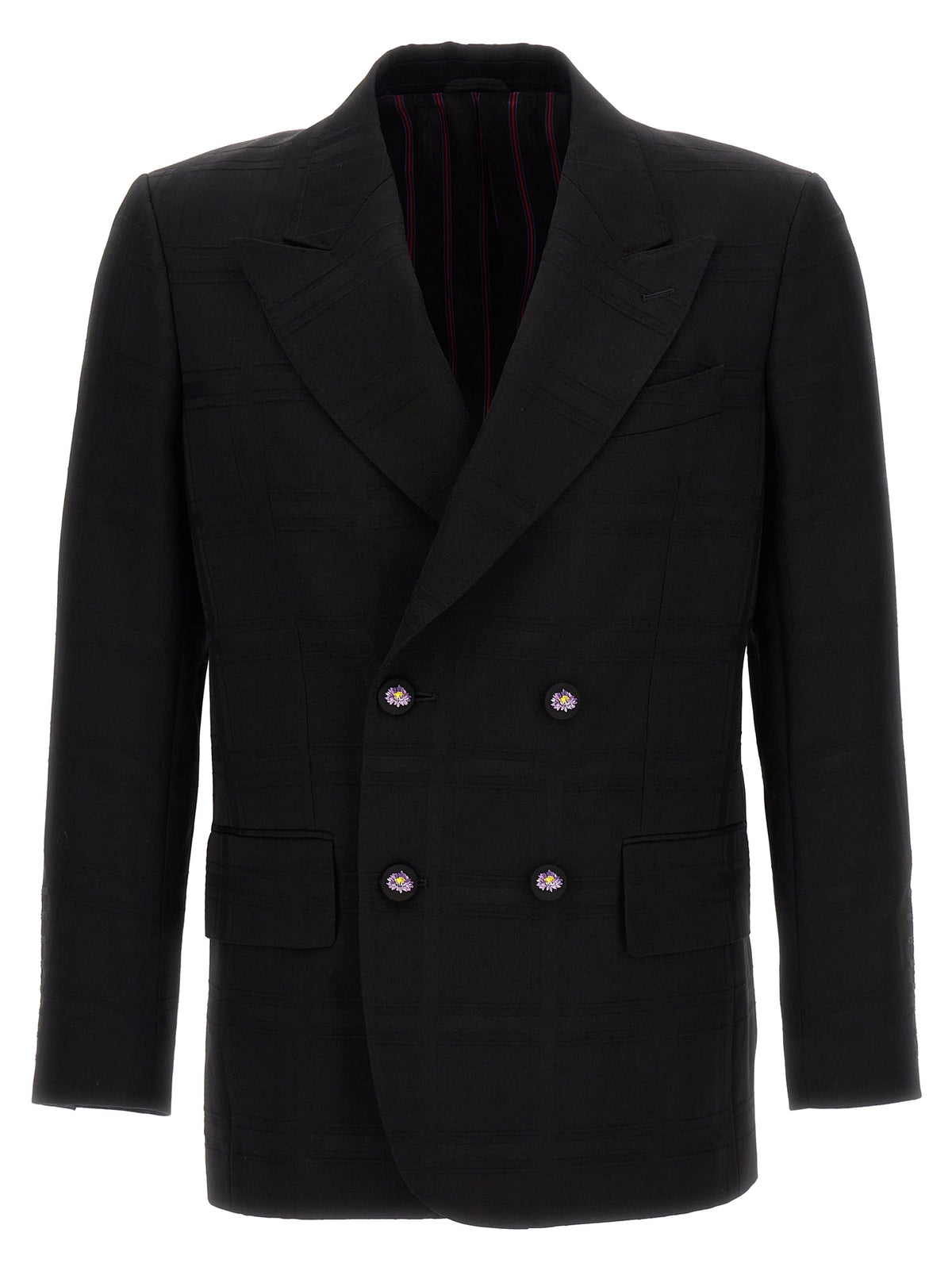 Blazer Etro de lana virgen negra