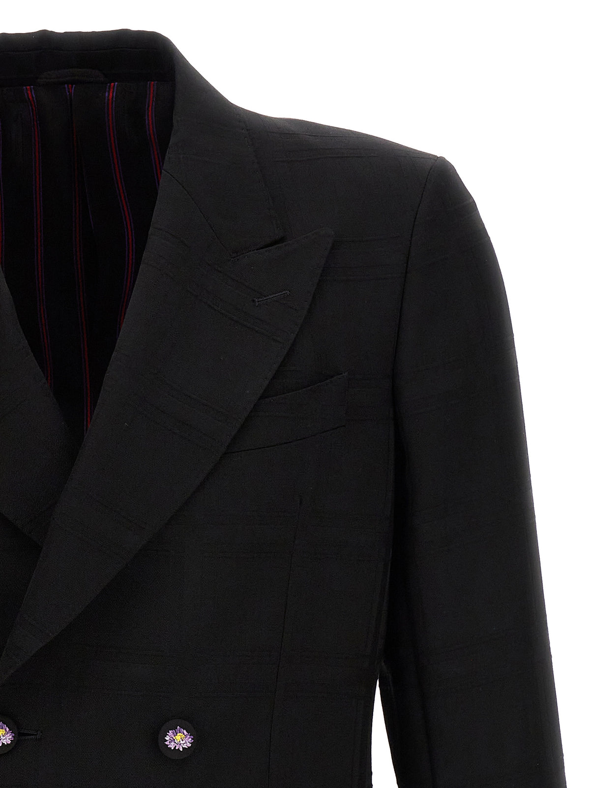 Blazer Etro de lana virgen negra