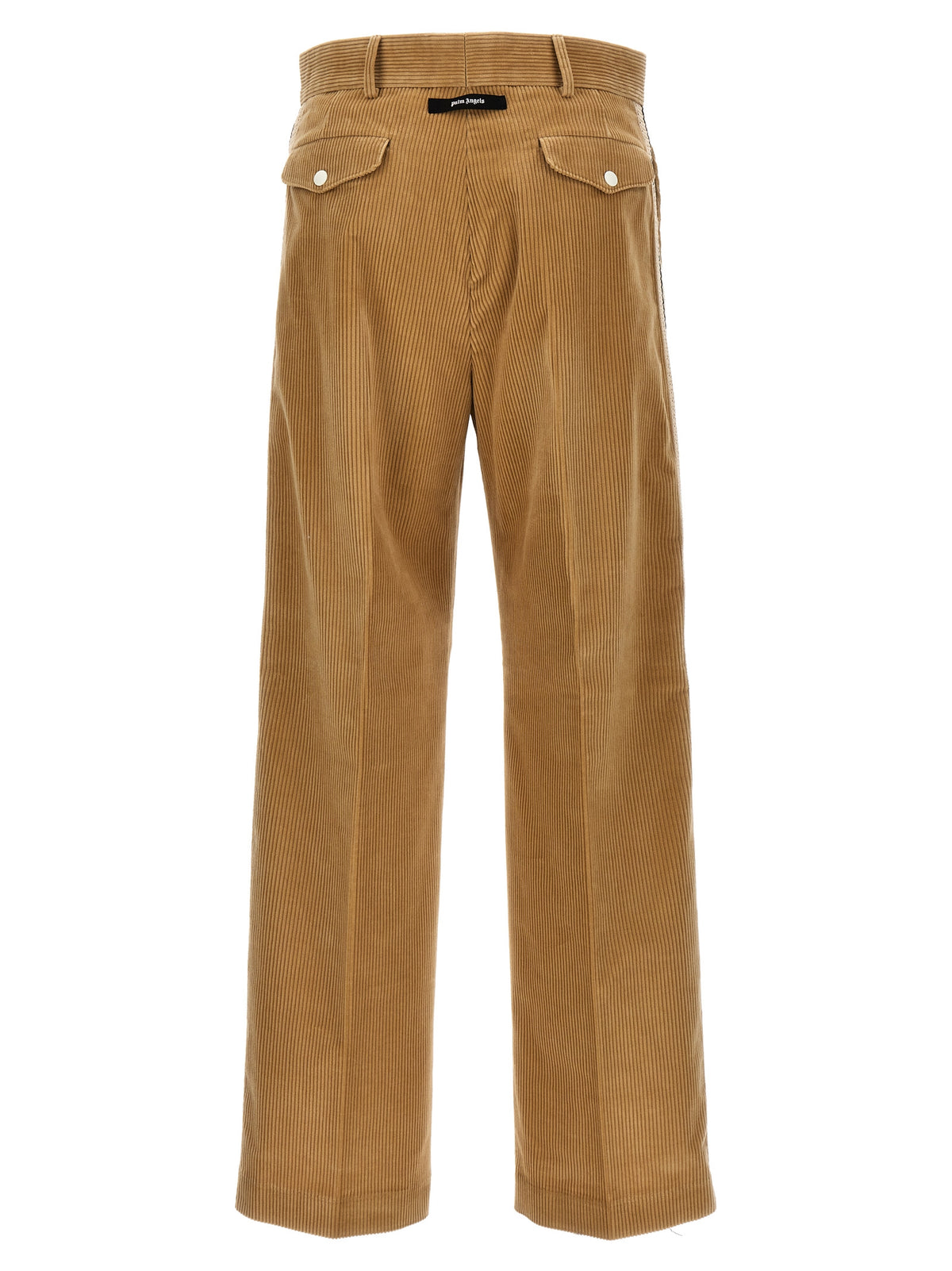 Palm Angels Beige Baumwoll-Freizeithose