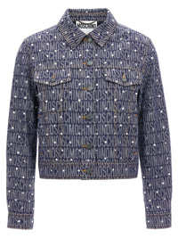 Moschino Blue Cotton Denim Jacket