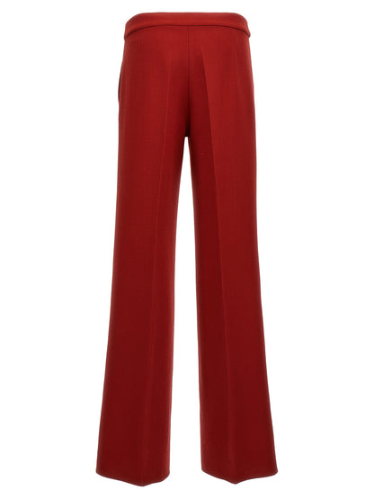 Gianluca Capannolo Red Virgin Wool Pants