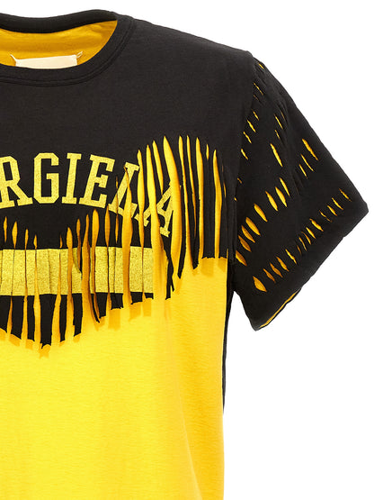Maison Margiela Bicolor Cotton T-Shirt