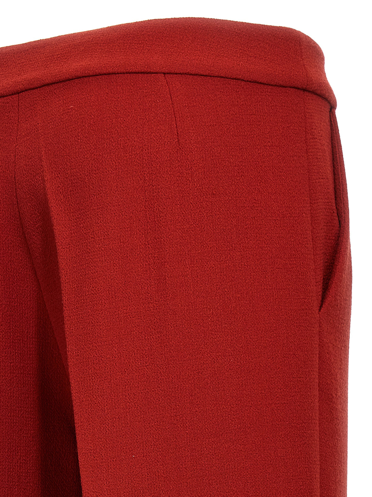 Pantalones rojos de lana virgen Gianluca Capannolo