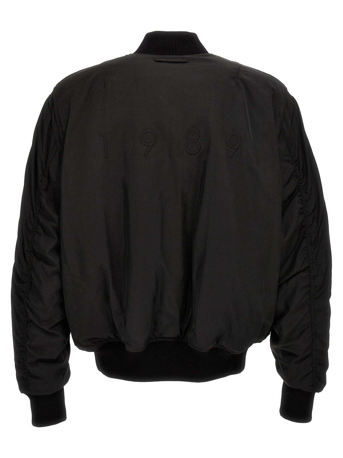 1989 Studio Zwarte Polyester Bomberjack