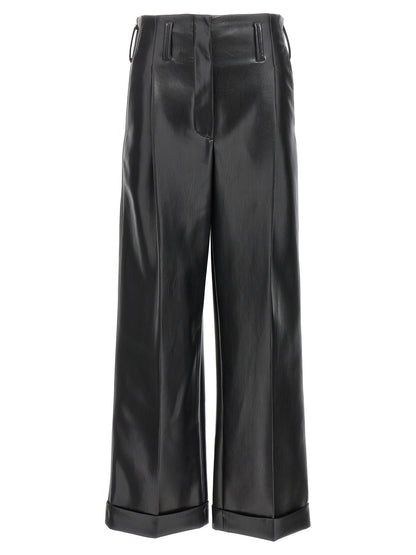 Philosophy Black Polyester Casual Pants