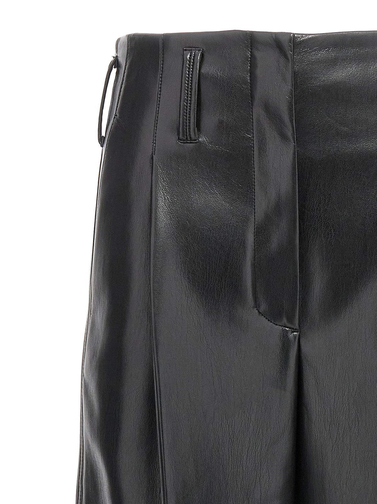 Philosophy Black Polyester Casual Pants
