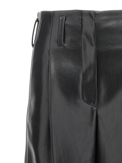 Philosophy Black Polyester Casual Pants