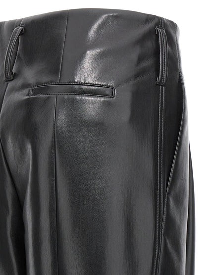 Philosophy Black Polyester Casual Pants