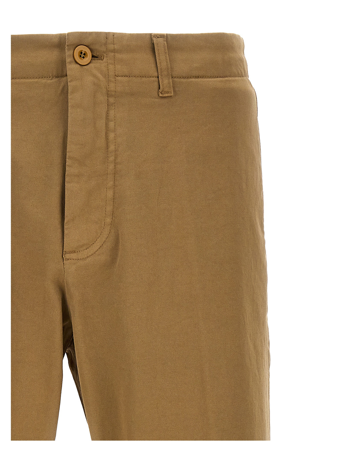 Department 5 Beige Katoenen Casual Broek