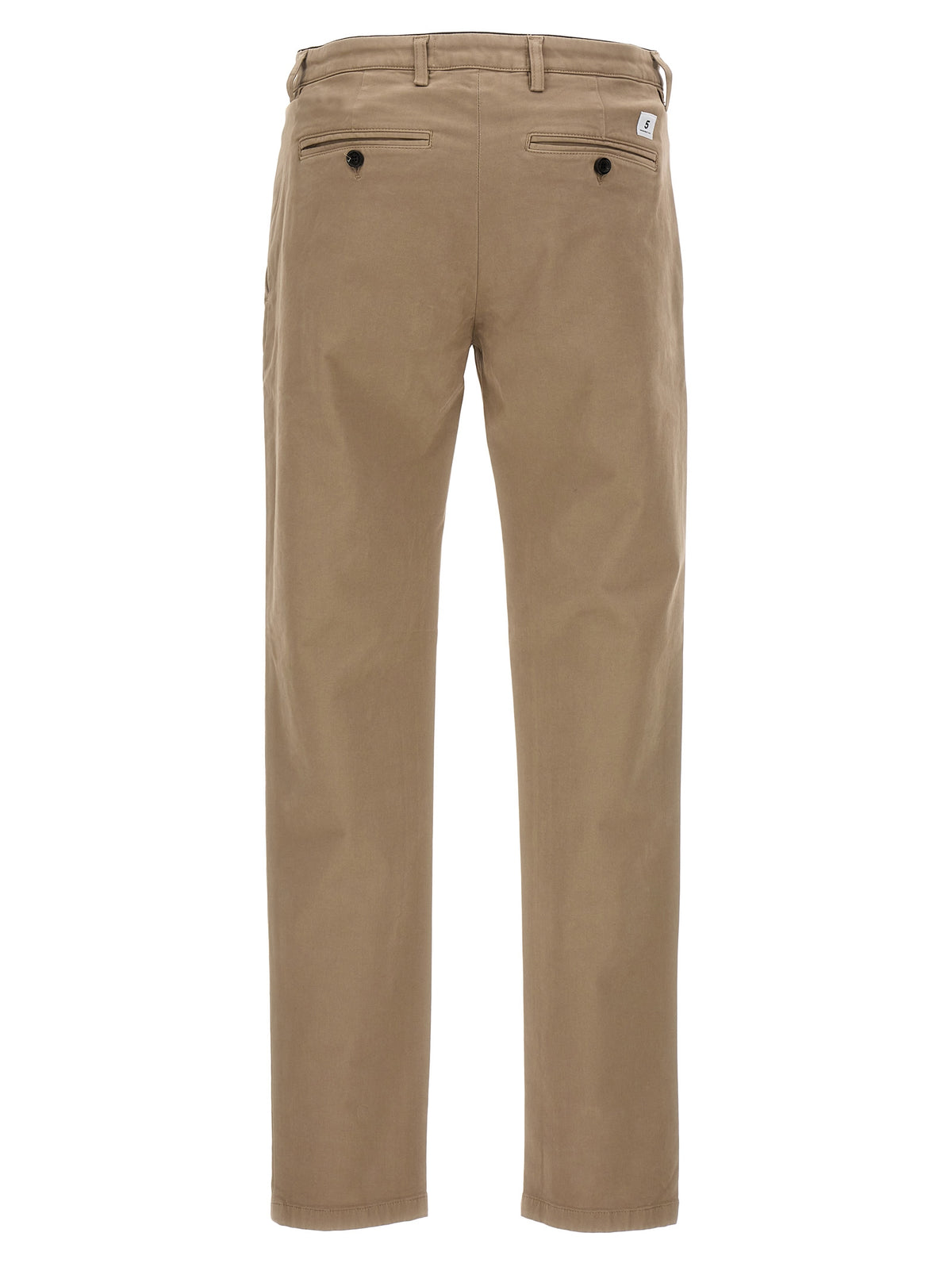 Department 5 Beige Katoenen Casual Broek