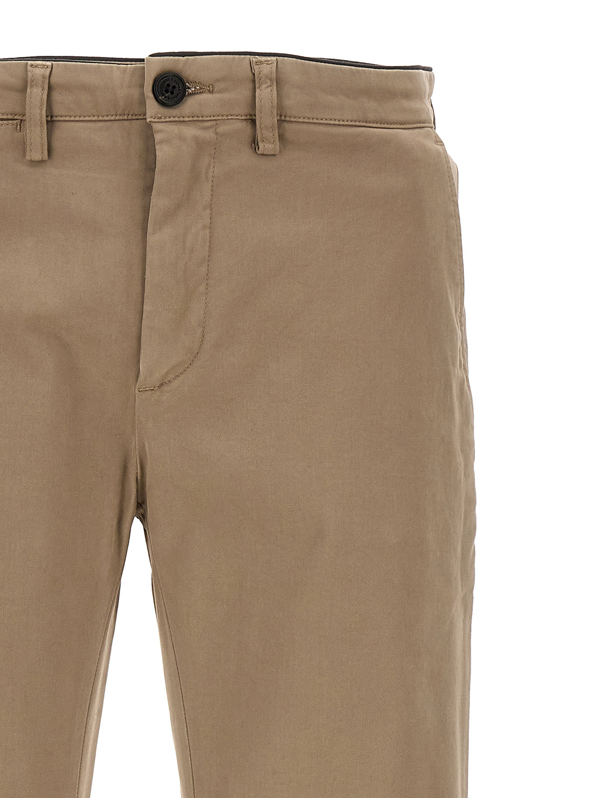 Department 5 Beige Katoenen Casual Broek