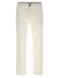 Department 5 White Cotton Pants