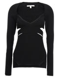 Nensi Dojaka zwarte viscose cardigan