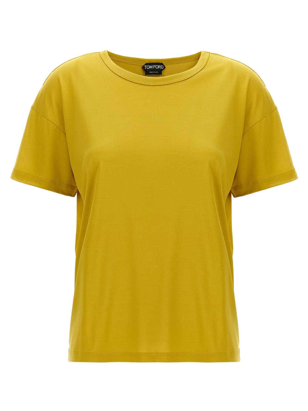 T-shirt in seta multicolore Tom Ford