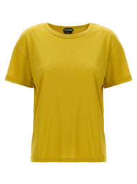 T-shirt in seta multicolore Tom Ford