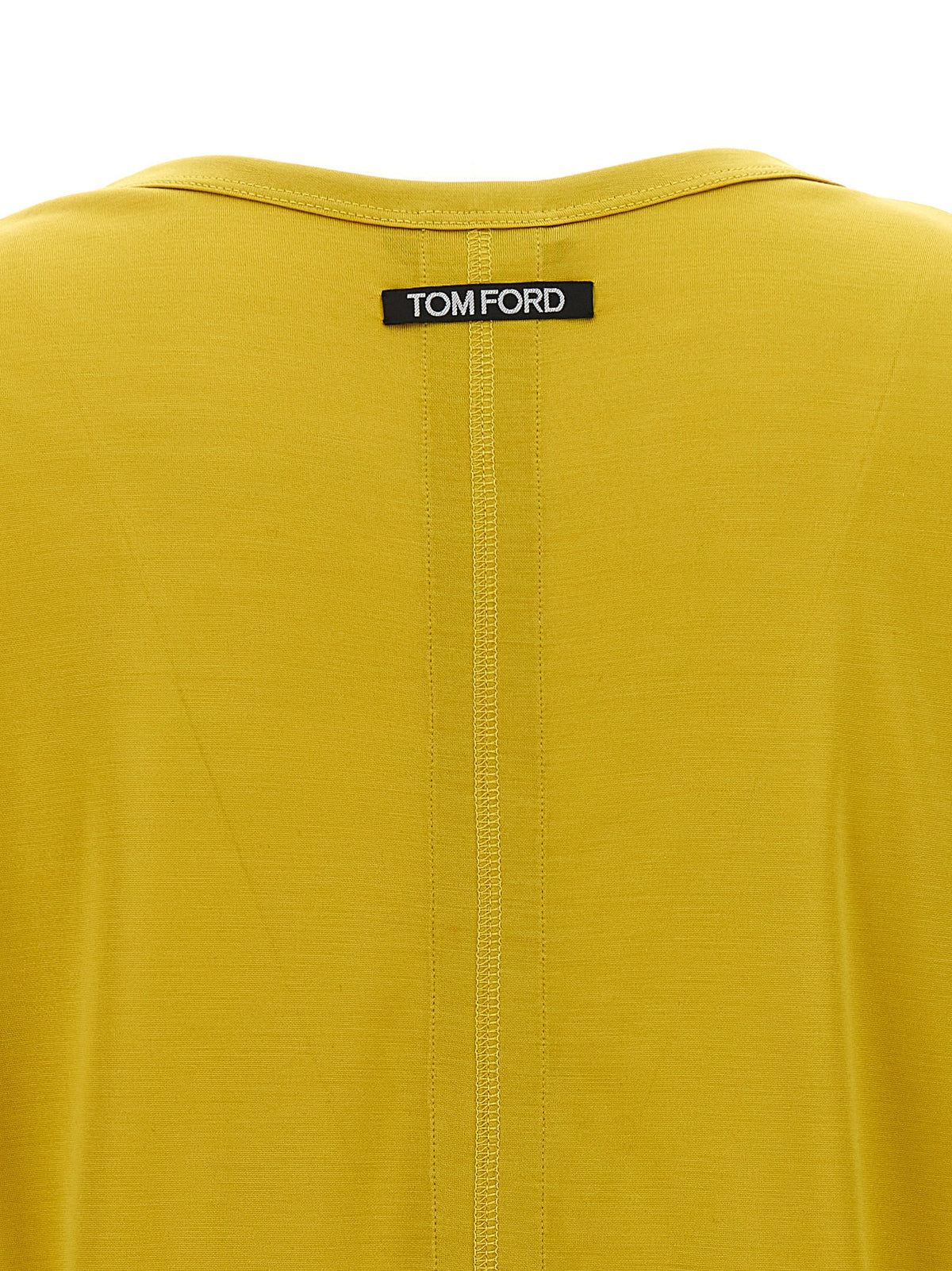 T-shirt in seta multicolore Tom Ford