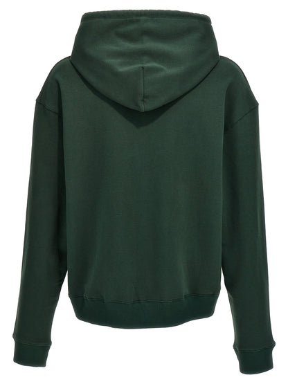 IH NOM UH NIT Sweat-shirt bicolore en coton