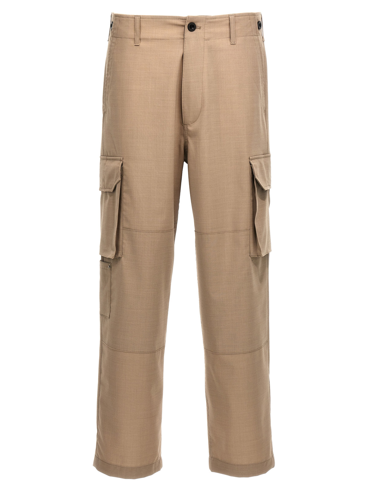 Pantaloni cargo Department 5 in poliestere beige