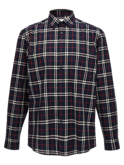 Chemisier Burberry en coton bleu
