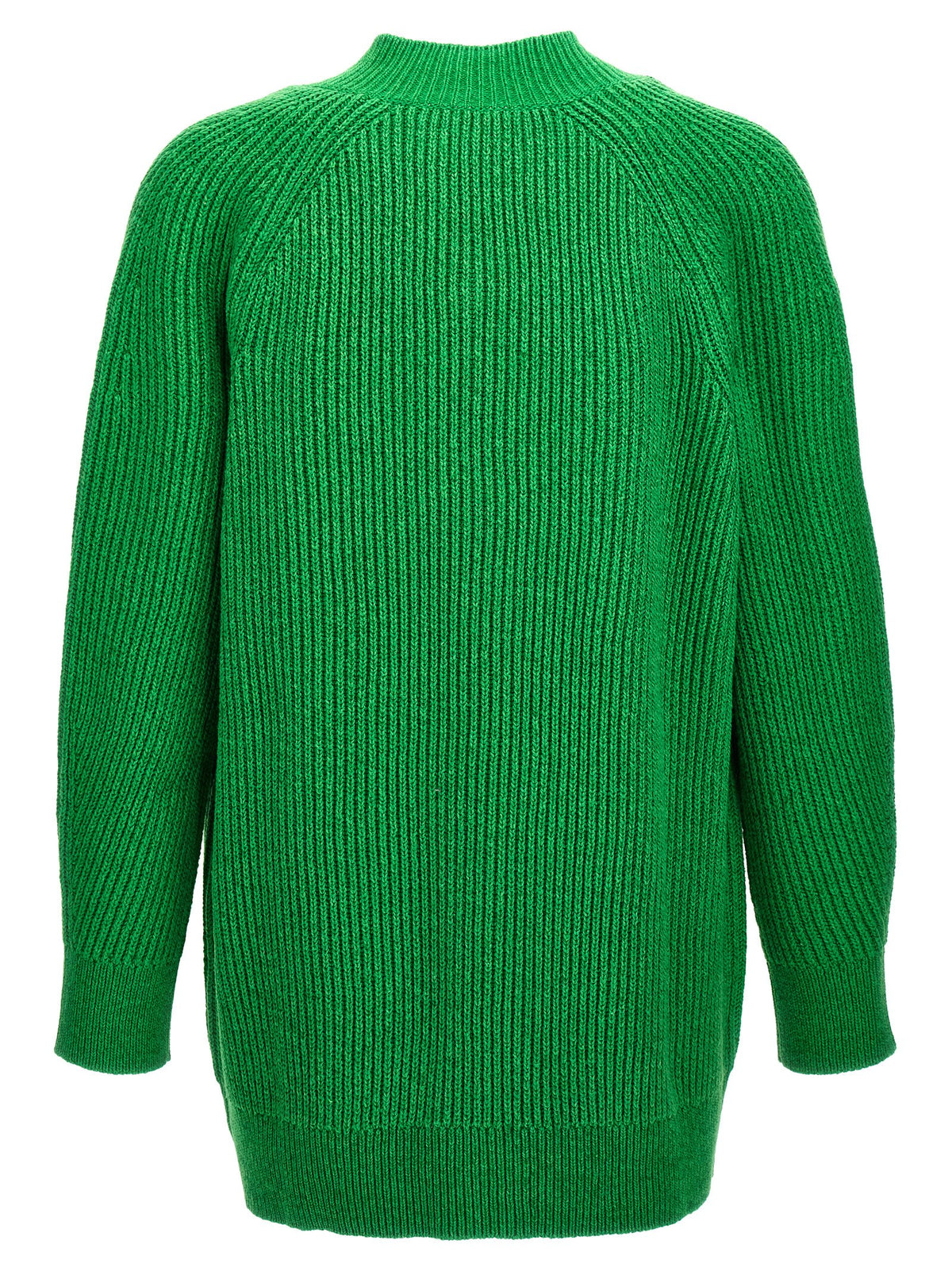 Cardigan Jil Sander bicolore in cotone